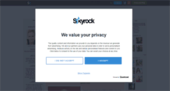 Desktop Screenshot of brittrobertson-online.skyrock.com