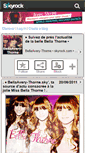 Mobile Screenshot of bellaavery-thorne.skyrock.com