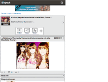 Tablet Screenshot of bellaavery-thorne.skyrock.com