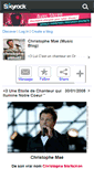Mobile Screenshot of christophe-attitud3.skyrock.com