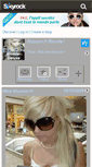 Mobile Screenshot of blonde-deluxe.skyrock.com