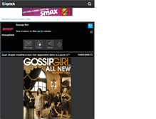 Tablet Screenshot of gossipgirlx3.skyrock.com