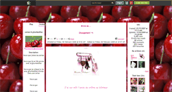 Desktop Screenshot of cerises-et-gourmandise.skyrock.com