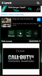 Mobile Screenshot of call-of-duty-4-6.skyrock.com