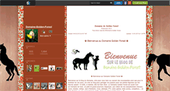 Desktop Screenshot of domaine-golden-forest.skyrock.com