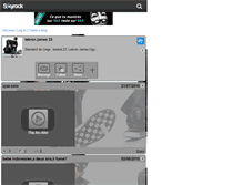 Tablet Screenshot of antoinejames23.skyrock.com