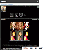 Tablet Screenshot of hermione-malfoyouzabinni.skyrock.com