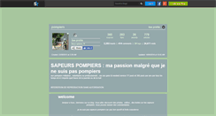 Desktop Screenshot of pompiers.skyrock.com