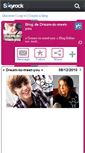 Mobile Screenshot of dream-to-meet-you.skyrock.com
