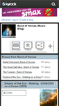 Mobile Screenshot of bandofhorses.skyrock.com