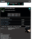 Tablet Screenshot of depress-song.skyrock.com