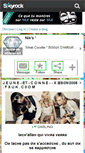 Mobile Screenshot of jeune-et-c0nne--x3.skyrock.com