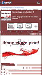Mobile Screenshot of 3eme-etage-prod.skyrock.com