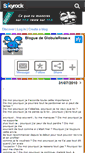 Mobile Screenshot of globulerose-x.skyrock.com