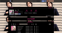 Desktop Screenshot of ilove-maxboublil.skyrock.com