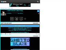 Tablet Screenshot of ghettoblaze-managment.skyrock.com