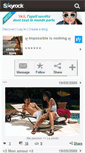 Mobile Screenshot of chris-in-love.skyrock.com
