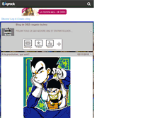 Tablet Screenshot of dbz--vegeta--bulma.skyrock.com