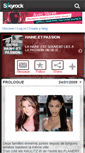 Mobile Screenshot of entre-haine-et-passion.skyrock.com