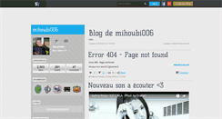 Desktop Screenshot of mihoubi006.skyrock.com