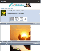 Tablet Screenshot of coucher-soleil.skyrock.com