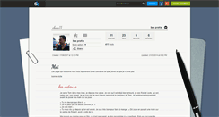 Desktop Screenshot of chan11.skyrock.com