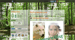 Desktop Screenshot of ficxvampirexloup.skyrock.com