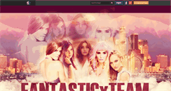 Desktop Screenshot of fantasticxteam.skyrock.com