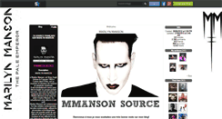 Desktop Screenshot of mmanson-source.skyrock.com