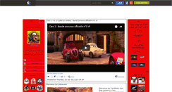 Desktop Screenshot of disneycars.skyrock.com