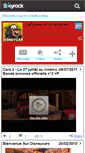 Mobile Screenshot of disneycars.skyrock.com