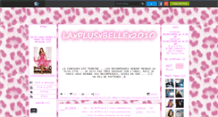 Desktop Screenshot of laxplusxbellex2o1o.skyrock.com