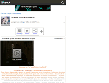 Tablet Screenshot of entrefictionetrealitee.skyrock.com