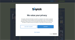 Desktop Screenshot of o4h2o.skyrock.com