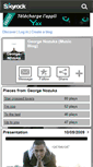 Mobile Screenshot of george-n0zuka.skyrock.com