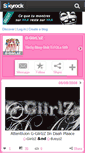 Mobile Screenshot of g-giirlzz.skyrock.com