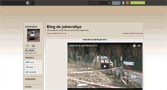 Desktop Screenshot of julienrallye.skyrock.com