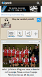 Mobile Screenshot of handball-club56.skyrock.com