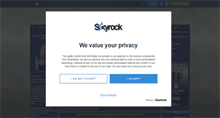 Desktop Screenshot of priskasky-officiel.skyrock.com