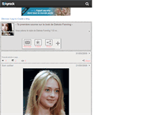 Tablet Screenshot of dakotafanning-style.skyrock.com