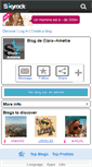 Mobile Screenshot of clara--ameliie.skyrock.com