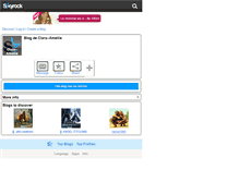 Tablet Screenshot of clara--ameliie.skyrock.com