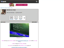 Tablet Screenshot of deessedustade75.skyrock.com
