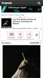 Mobile Screenshot of cheval-piix.skyrock.com