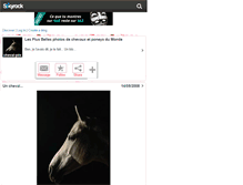 Tablet Screenshot of cheval-piix.skyrock.com