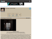 Tablet Screenshot of camilledelbe.skyrock.com