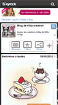 Mobile Screenshot of kitty-creation.skyrock.com