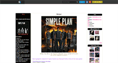 Desktop Screenshot of miss-simple-plan540.skyrock.com