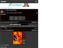 Tablet Screenshot of gunsandroses02.skyrock.com