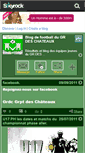 Mobile Screenshot of football50grdc.skyrock.com